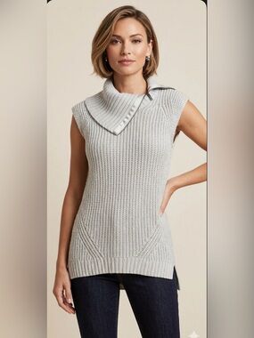 Trouve Crochet Top Extra Small